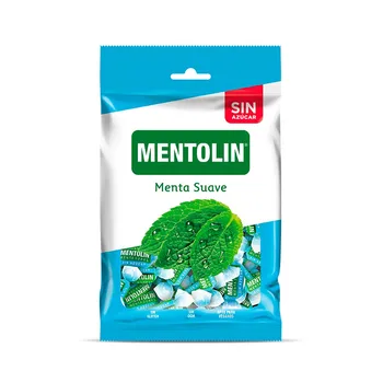 

Mentolin soft mint without sugar · 100g.