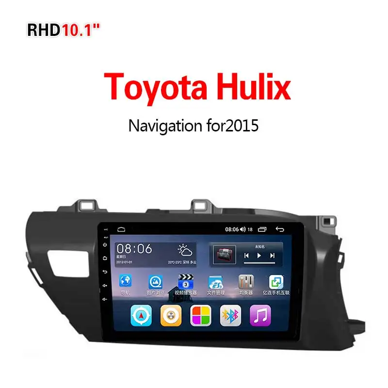 Lionet gps навигация для автомобиля Toyota Hulix 10,1 дюймов RT1019Y - Размер экрана, дюймов: 4G8core4G32G