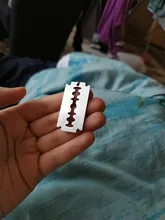 Dongsheng de plata de moda de acero inoxidable de Color hojas de afeitar collares pendientes hombres joyería de acero afeitadora de hombre forma collar-30