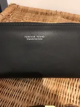 Billetera de mano para mujer, pulsera de diseño de marca, cartera grande