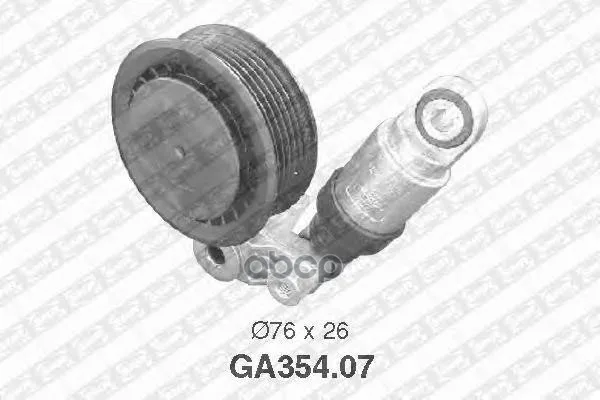 Ga354.07_ролик Натяжной! Vw Crafter 2.0/2.5 Tdi 06 Ntn-Snr Ga35407 NTN-SNR арт. GA35407