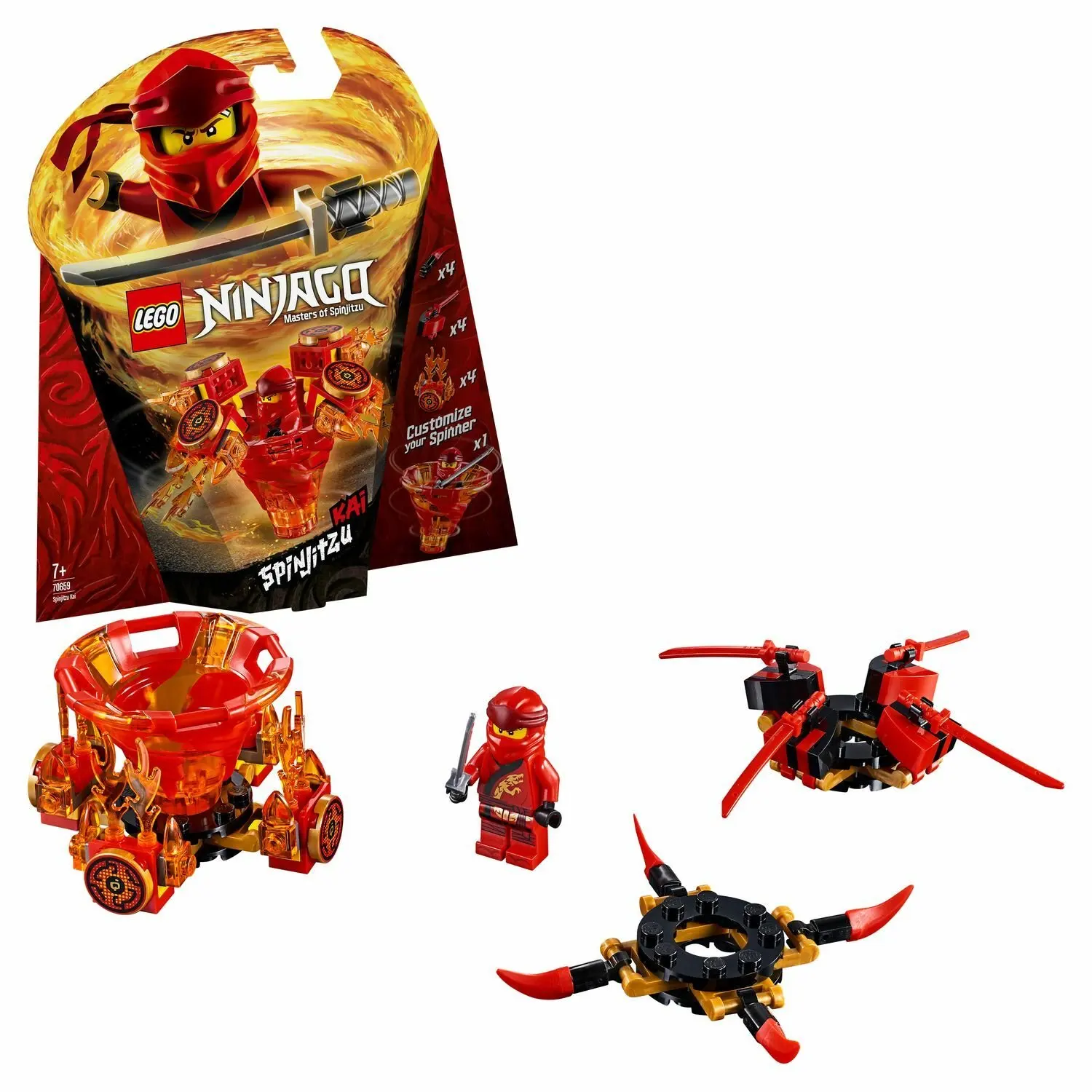 Конструктор LEGO Ninjago Кай мастер Кружитцу 70659|Блочные конструкторы| |