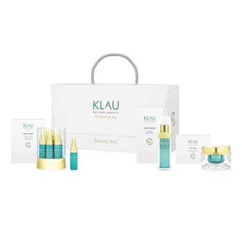 

KLAU Beauty Box Bio - Moisturiser natural day cream, Night serum and hydrating face mask - Natural ingredients from New Zealand