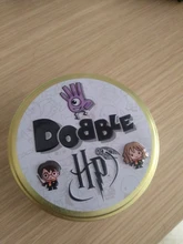 HP-rompecabezas mágico de Harry peter, juego de mesa de cartas con garabatos para Dobbles, juegos de cartas de punto para niños, juguetes educativos para niños
