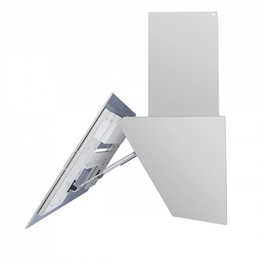 RANGE HOOD MAUNFELD MERSEY 9" STAINLESS"/white glass