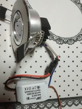 Dimmable LED Downlights Ceiling-Lamp DBF Angle Recessed 220V AC110V 9W 12W 6W COB Round