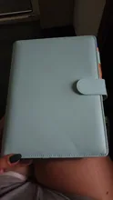Carpeta de archivos recargable para Notebook, funda para Bloc de notas, carpeta de cuero, suministros de oficina, novedad