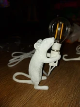 Table-Lamp Desk-Lights Mouse Postmodern Animal Seletti Home-Decor Resin Small Mini Cute