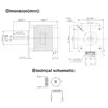 Free shipping 4-lead Nema 17 Stepper Motor 42 motor 17HS8401S 1.8A CE ROSH ISO CNC Laser and 3D printer motor ► Photo 2/6