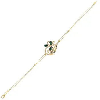 

Leaf Motif in Gold Bracelet 01-410-BLDT033