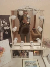 Light-Bulb Mirror Vanity-Lights Wall-Lamp Dressing Makeup Dimmable Hollywood USB 5V 2/6/10/14pcs