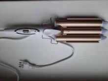 Curling Iron Hair-Tools Barrel-Hair-Styler Ceramic Professional Triple Electric