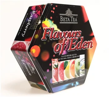 

Tea beta tea "Paradise flavors", Black flavored, assorted, 90 bags