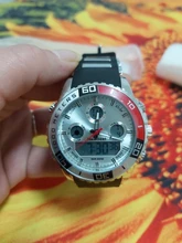 Relojes de lujo para hombre, de cuarzo, Digital, LED, de goma, militar, deportivo, militar, erkek kol saati