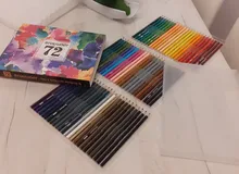 Brutfuner/48/72/120/160/180 profesional de Color de aceite lápices de Madera Suave acuarela lápiz de dibujo materiales para dibujo y Bellas Artes