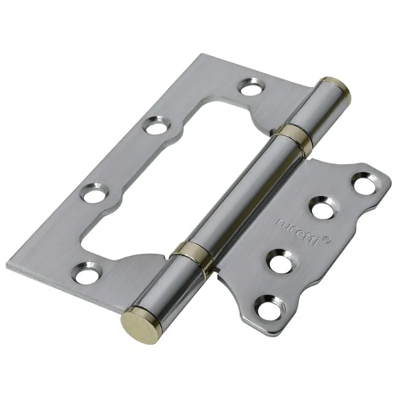 Hinge door rucetti without врезки rfh-100 * 75*2 5 SC color-matte chrome hinges loop butterfly buy | Обустройство дома