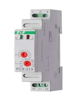 

Relay time delay switch PCR-513 timing Range 0,1 s. -24 days, contact 1no/NC, 8 A