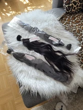 [A] onda Natural 6A baja proporción 8 ”-28” indio Remy armadura del pelo 3 oferta de extensiones trama Natural cabello extensiones de cabello humano 100g