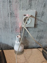 SRAN-toma de corriente de la UE, enchufe con puerto de carga usb 2.1A 16A, Panel de PC blanco 86mm * 86mm, toma de pared de Rusia y España