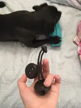 Juguetes de perro ventosa de silicona para perros de compañía Tug interactivo bola juguetes para mascotas masticar morder los dientes cepillo de limpieza de los perros Juguetes