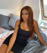 Color marrón pelucas de cabello humano peluca con malla frontal Color #4 brasileño recto cabello humano malla con división peluca Pre arrancado con el pelo del bebé 180