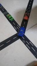 Cinta adhesiva para pista de tráfico de 48mmX5m para niños, cinta adhesiva Washi, etiqueta de papel adhesiva para enmascarar, coche de juguete