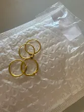 IPARAM-Conjunto de 4 anillos de circonita de cristal para mujer, juego de anillos de oro 2020, set de anillos de compromiso bohemios vintage para mujer, joyería para fiesta