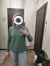 BGTEEVER-suéter básico de punto para mujer, jerseys sólidos sueltos de cuello redondo informales, Tops de punto 2020