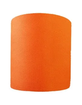 

Tulle roll 12.5cm x 100 meters Orange-Q140287-1 PC