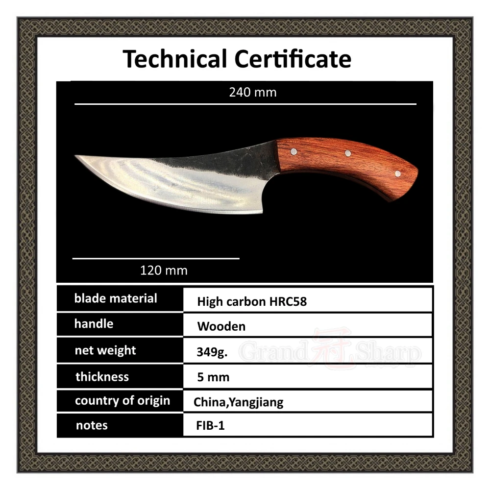 Günstige Boning Messer Handgemachte Geschmiedet Gehämmert Chef Küche Messer BBQ Werkzeuge Metzger Fleisch Cleaver Outdoor Camping Gadgets Hause Kochen