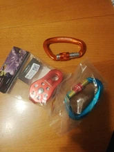 XINDA-polea de escalada en roca, herramienta de supervivencia al aire libre, aparejo de elevación alta, 5 colores