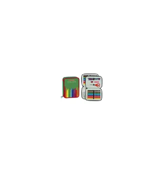 

Alpine School PLUMIER small COLOR double zipper