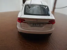1:32 modelo Tesla X coche en miniatura de aleación con tirar juguete electrónico con simulación de luces y música modelo juguetes para niños de regalo