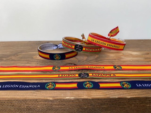 Pulsera de la Legion Española, pulsera de moda de tela unisex