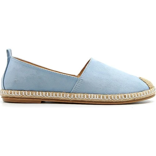 light blue womens flats