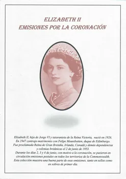 

The kol-uk01 UK discounts Elizabeth II. Postal issues dedicated to Coronation () -Collections