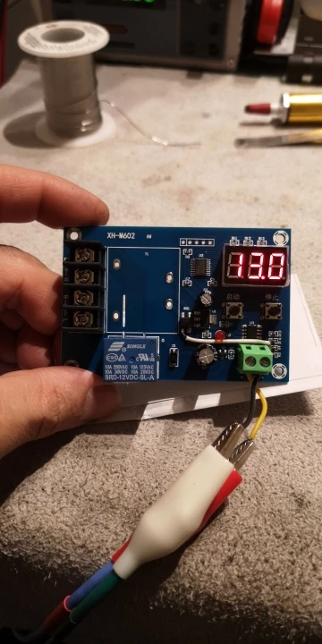 Отзыв о товаре Новый XH-M602 цифровой контроль батареи Литиевый контроль зарядки аккумулятора модуль управления зарядом плата защиты переключателя от пользователя I***k