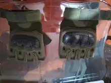 Guantes militares tácticos de dedo completo para hombre, para Paintball, Airsoft, nudillos duros para escalada al aire libre, guantes de combate del ejército
