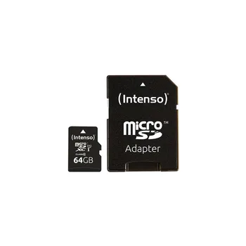 

Intense 3423490 Micro SD UHS-I Premium 64GB c/charger