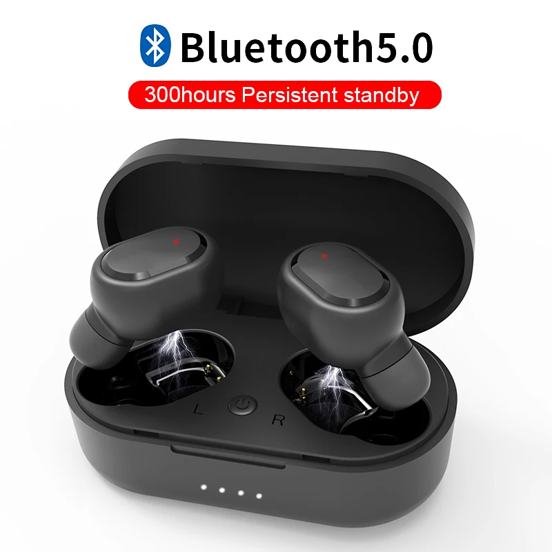 

True Wireless Earbuds Earphones Bluetooth Earphone TWS Wireless In-ear Headphones Handsfree Bloototh Sports Earpieces For Phone