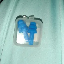 Tapones de silicona de espuma suave para los oídos, protección auditiva con aislamiento acústico, para dormir, con caja de almacenamiento, gran oferta