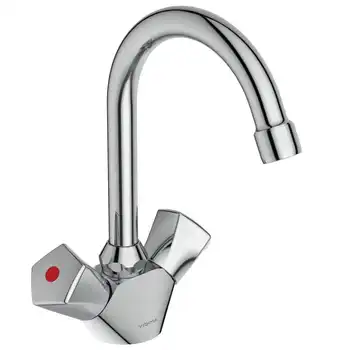 

Mixer for Sink Vidima element Two-ventilation color Chrome