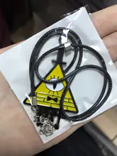Dongsheng. Bill Cipher collar Boss colgante gargantilla de Cosplay collar hombres joyería de las mujeres-30