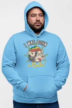 

Angemiel Wear I Was Born Blue Men 'S Hooded Sweatshirt