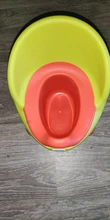 Orinal portátil para bebé, asiento de inodoro, tazón, olla bonita, sartén de entrenamiento de plástico para niño y niña, inodoro con respaldo cómodo