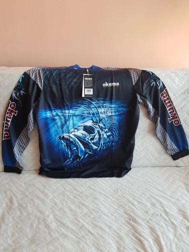 Original OKUMA Fishing Clothes Fishing Shirt Fishing Jerseys