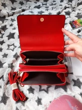 Trending-Bolso cruzado de diseñador de cuero para mujer, bandolera pequeña de PU, bolso de hombro femenino, cartera con solapa sólida