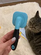 Mango cepillado de pelo cepillo Pin DE ASEO Trimmer peine herramienta para mascotas perro gato