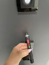 Oauee-alarma de bolígrafo de contacto inteligente AC1010 medidor de detector de voltaje de CA, probador de Sensor, bolígrafo