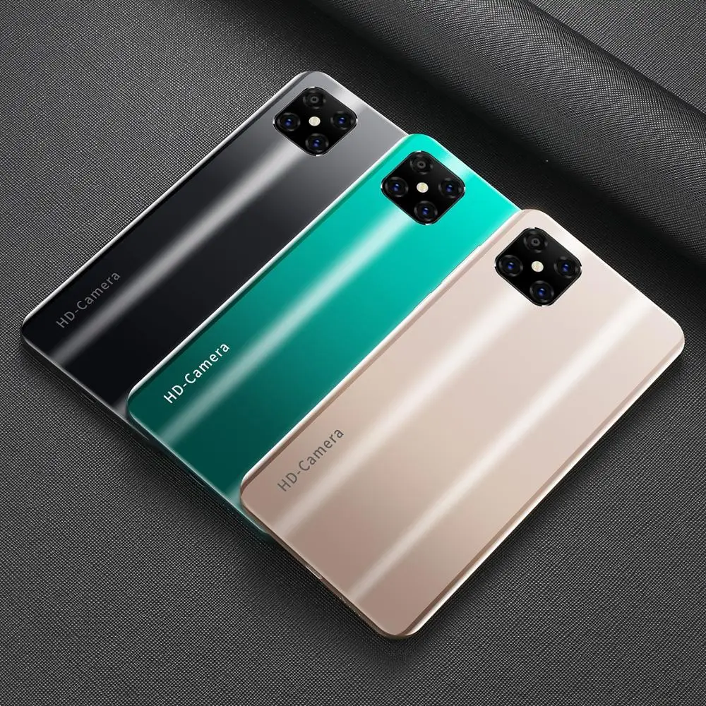 Newest i12 Pro Mobile Phone 5.7'' HD Four Camera